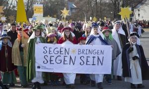 Bundesweite Aussendung der Sternsinger