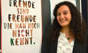 Würzburger Migrationsberaterin Natalie Touma