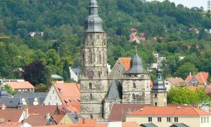 DIe Moritzkirche in Coburg.