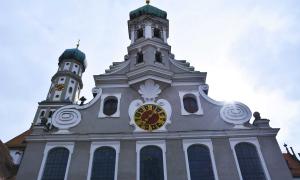 St. Ulrich Evangelische Kirche Augsburg Front