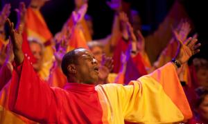 Eric Bond und die »Gospelsterne«.