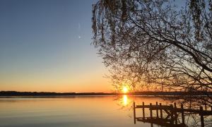 Sonnenuntergang am Starnberger See