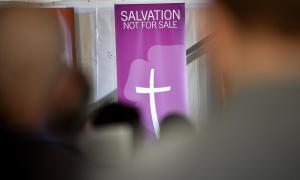 Fahne mit Salvation