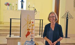 Pfarrerin Nora Steen in Lissabon.