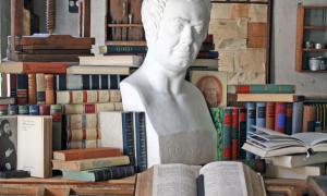 Eine Büste von Johann Esaias von Seidel