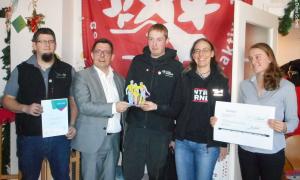 Freude über den VIEL-Preis (von links): Florian Graml, Matthias Fack, Sebastian Köstler, Claudia Wuttke und Janina Körber.