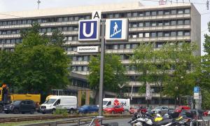 Das ehemalige Bürogebäude der Telekom an der Bayreuther Straße in Nürnberg.