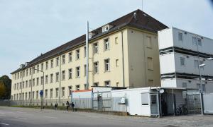 Transitzentrum für Flüchtlinge in der Zeißstraße in Regensburg 