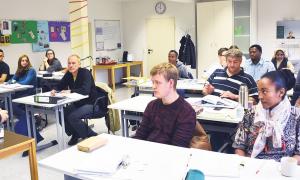 Das Bamberger Projekt »Wegbegleiter« mit seiner Koordinatorin Ulrike Sänger (links).