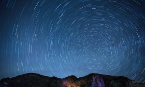 Zeitumstellung Himmel Nacht 
