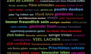 Gute Vorsätze sind oft schwer einzuhalten.