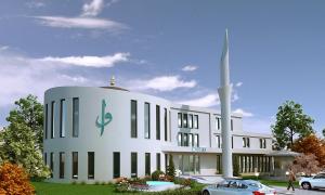 Der Architekten-Entwurf für das neue türkisch-islamische Gemeindezentrum in Regensburg
