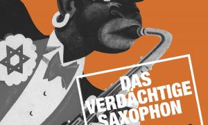 Das Zerrbild eines schwarzen Jazzmusikers mit einem Davidstern am Revers war das ursprüngliche Plakatmotiv der Propaganda-Ausstellung »Entartete Musik«. 
