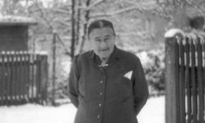 Die 88-jährige Johanna Fröba im Jahr 1960.