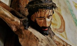 Jesus am Kreuz