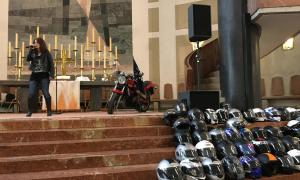 Motorradgottesdienst Matthäuskirche.