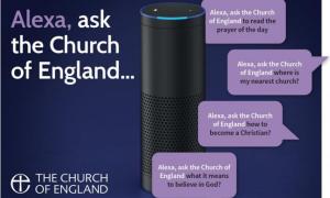 »Alexa, frag die Kirche von England ...« - Screenshot churchofengland.org