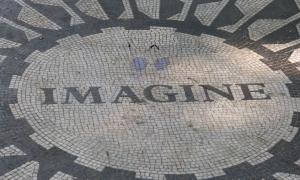 "Imagine" von John Lennon wurde zur Hymne der Friedensbewegung.
