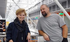 Jessica Gürtler Markus Jaehnert evangelische Flughafenseelsorge