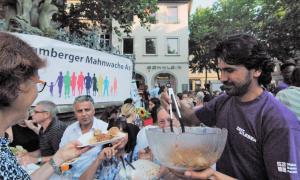 50. Bamberger Mahnwache Asyl 