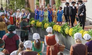Historienschau in Münnerstadt