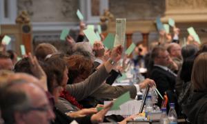 Abstimmung auf Landessynode