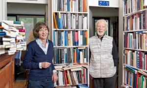 Aleida und Jan Assmann in ihrem Haus in Konstanz.