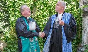 Wahl-Wette der Pfarrer Gottswinter und Stegmann 