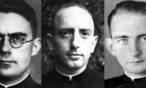 »Lübecker Märtyrer« - die katholischen Priester Hermann Müller, Eduard Lange und Johannes Prassek.