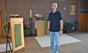 Anatolij Korschov aus Odessa kandidiert für den Kirchenvorstand in Nürnberg