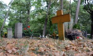 Grab auf dem Würzburger Waldfriedhof