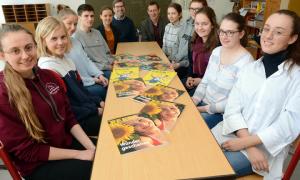 Redaktionskonferenz der Schülerzeitung "Peer plus"