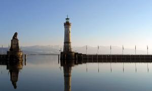 Lindau am Bodensee Abendstimmung