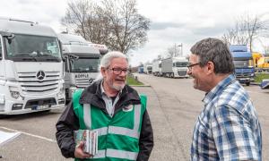 Truckerseelsorger Josef Krebs 