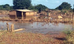 Überschwemmung in Mozambik