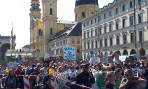 Klimademo 20. September 2019 München Königsplatz