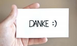 Dankeskarte