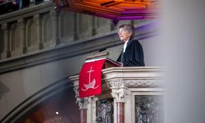 Susanne Breit-Keßler Abschiedsgottesdienst Lukaskirche November 2019 Kanzel