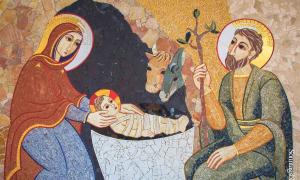 Mosaik in der Taufkapelle der St.-Sebastian-Kathedrale Bratislava