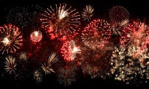 Feuerwerk Böller Himmel