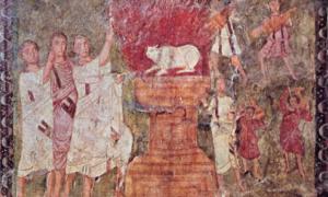 Der Prophet Elia auf dem Berg Karmel