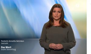 Pastorin Annette Behnken ARD Wort zum Sonntag