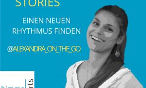 himmelwärts Alexandra Rhythmus finden