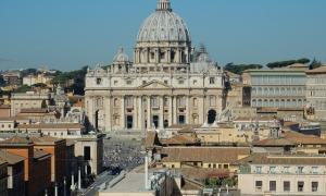 Rom Petersdom Petersplatz Vatikan katholische Kirche Papst