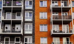 Wohnung Hochhaus Balkon