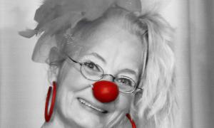 Trauerclown "Kaala Knuffl" alias Birgit Sauerschell