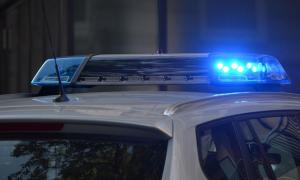 Blaulicht auf Polizeiauto (Symbolbild)