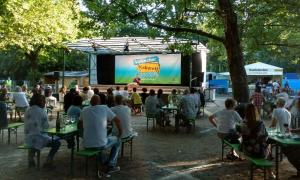 Beim Kabarett-Sommer in Volkach