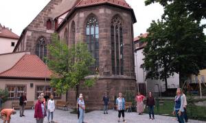 Vokalspaziergang der evangelischen Stadtakademie in Nürnberg