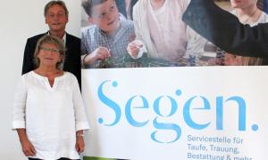 Das Pfarrerehepaar Karola und Oliver Schürrle